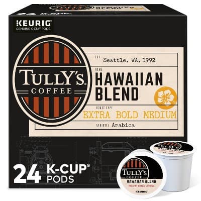 Tully&#39;S Coffee Hawaiian Blend Coffee Pods - Medium Roast