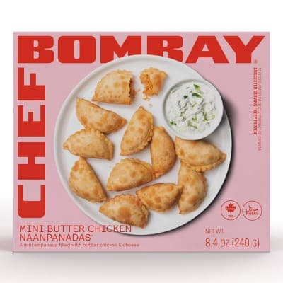 Chef Bombay  Mini Butter Chicken Naanpanadas