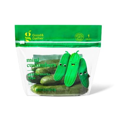 Mini Cucumbers - Bag - Good &#38; Gather&#8482;