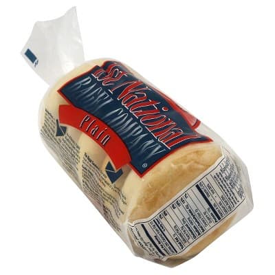 1St National Plain Bagels