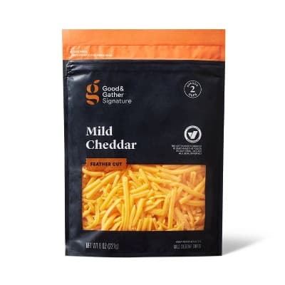 Signature Shredded Mild Cheddar Cheese - Good &#38; Gather&#8482;