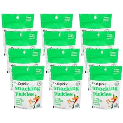 Rick'S Picks Snacking Pickles Cumin-Lime Dill Pickle Spears