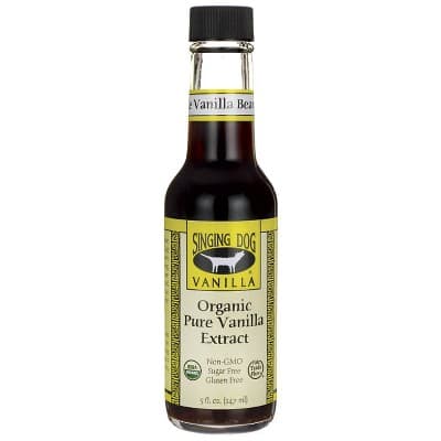 Singing Dog Vanilla Organic Pure Vanilla Extract Oz Liq