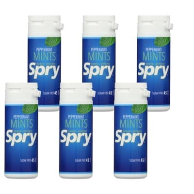 Spry Peppermint Sugar-Free Mints