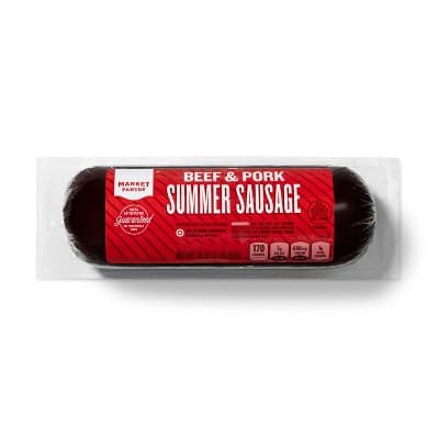 Beef &#38; Pork Summer Sausage - Market Pantry&#8482;