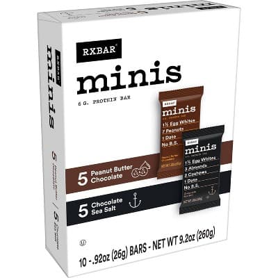 Rxbar Minis Chocolate Sea Salt &#38; Pb Chocolate Variety Pack
