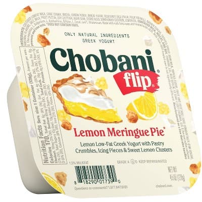 Chobani Flip Low-Fat Lemon Meringue Pie Greek Yogurt