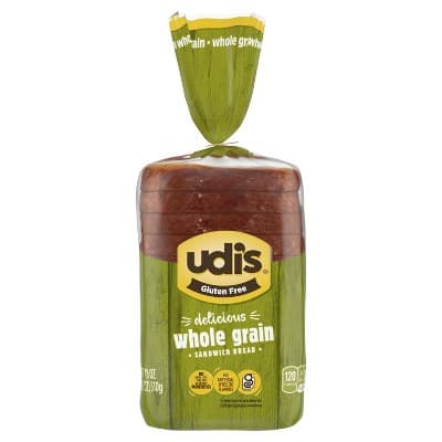 Udis Gluten Free Foods Whole Grain Bread