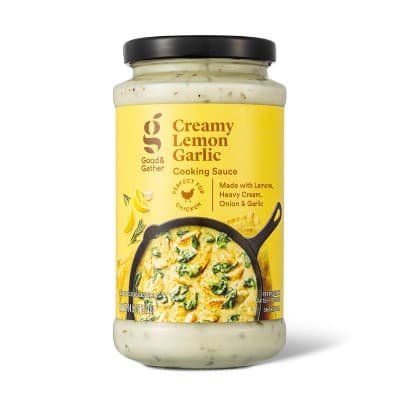 Creamy Lemon &#38; Garlic Cooking Sauce - Good &#38; Gather&#8482;