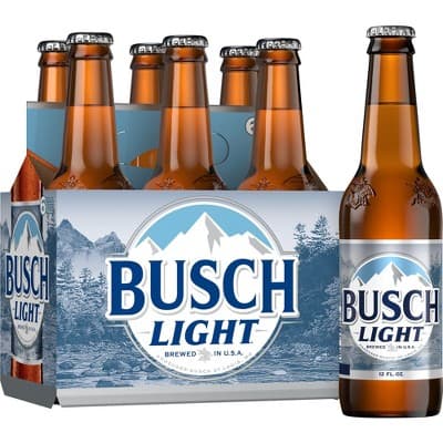 Busch Light Beer - Oz Bottles