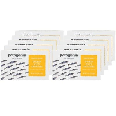 Patagonia Provisions Roasted Garlic Spanish White Anchovies