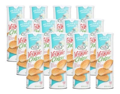Is it Low FODMAP? Sensible Portions Garden Veggie Chips Canister Gluten Free Sea Salt & Vinegar