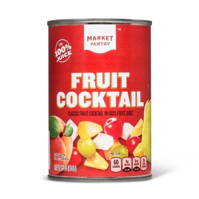 Fruit Cocktail In 100% Fruit Juice - Market Pantry&#8482;