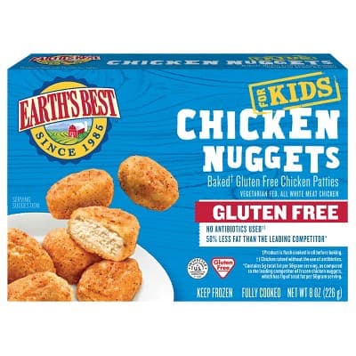 Is it Peanut Free? Earths Best Gluten Free Chicken Nuggets