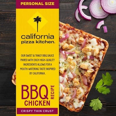 California Pizza Kitchen  Bbq Chicken Personal Size