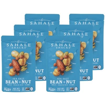 Sahale Snacks Sea Salt Bean & Nut Snack Mix