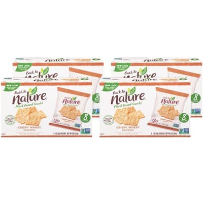 Back To Nature Crispy Wheat Crackers