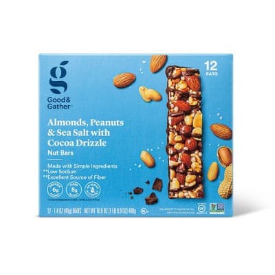 Almonds, Peanuts And Sea Salt With Cocoa Drizzle  Good &#38; Gather&#8482;