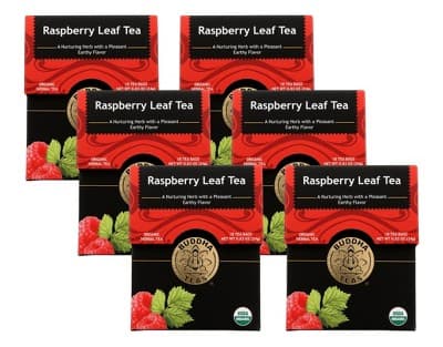 Buddha Teas Organic Raspberry Leaf Tea -  6/18 Bags