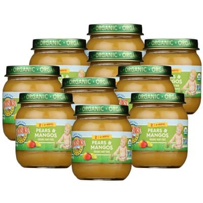 Earth'S Best Organic Pears And Mangos Baby Food 6+ Months