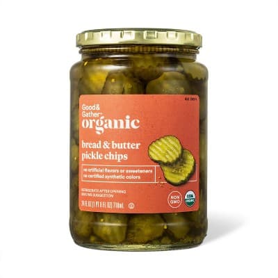 Organic Bread &#38; Butter Pickle Chips -  Good &#38; Gather&#8482;