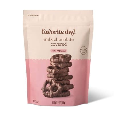 Favorite Day Milk Chocolate Covered Mini Pretzels