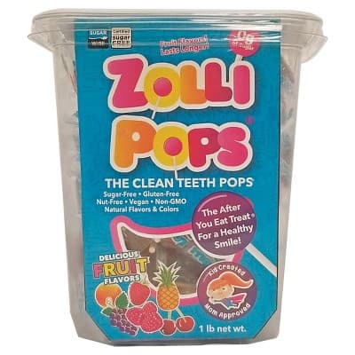 Zolli Pops Sugar Free Lollipops Candy