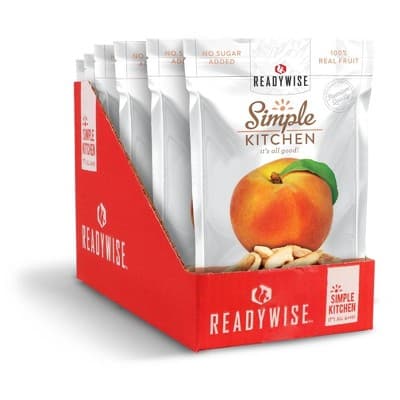 Wise Company Vegan Gluten Free Sliced Peaches Freeze Dried