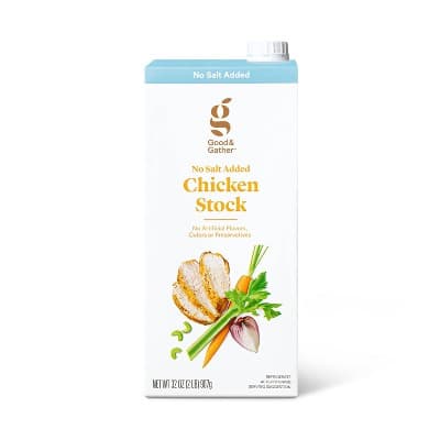 No Salt Added Chicken Stock - Good &#38; Gather&#8482;