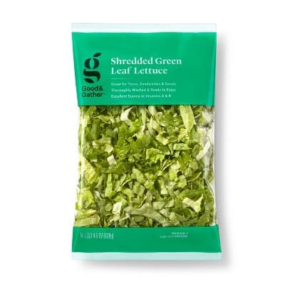 Shredded Green Leaf Lettuce - Good &#38; Gather&#8482;