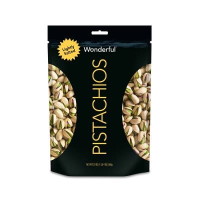 Wonderful Lightly Salted Roasted Pistachios
