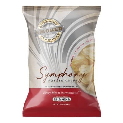 Symphony Smoked Gourmet Seasoned All-Natural Potato Chips