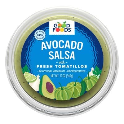 Good Foods Tomatillo Avocado Salsa