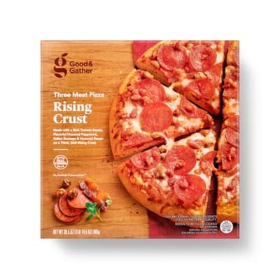 Self-Rising Crust Three Meat  Pizza - Good &#38; Gather&#8482;