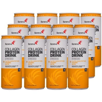 Reneva Passionfruit, Orange And Pineapple Flavored Collagen Protein Drink