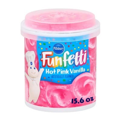 Pillsbury Funfetti Hot Pink Vanilla Frosting