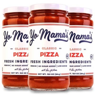 Yo Mama&#39;S Classic Low-Sodium &#38; Low-Carb Keto Pizza Sauce
