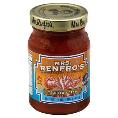 Mrs. Renfro'S Salsa, Tequila, Medium