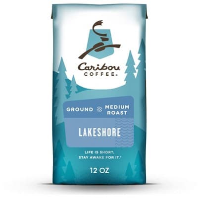 Caribou Coffee Lake Shore Blend Medium Roast Ground Coffee