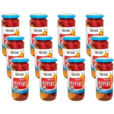 Mediterranean Organic Fire Roasted Red & Yellow Peppers