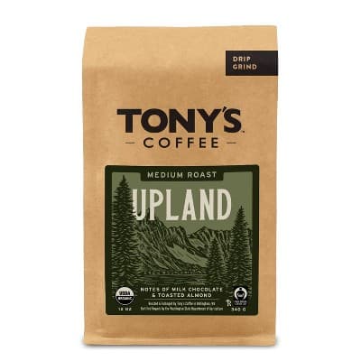 Tony'S Coffee Upland Blend Medium Roast Drip Grind Coffee