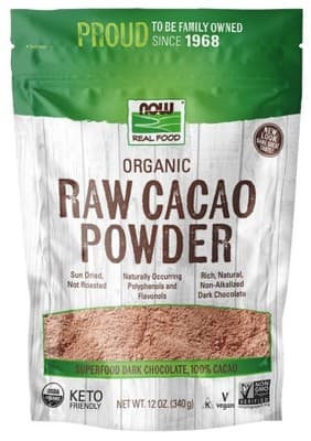 Now Foods Cacao Powder, Raw, Organic  - Powder