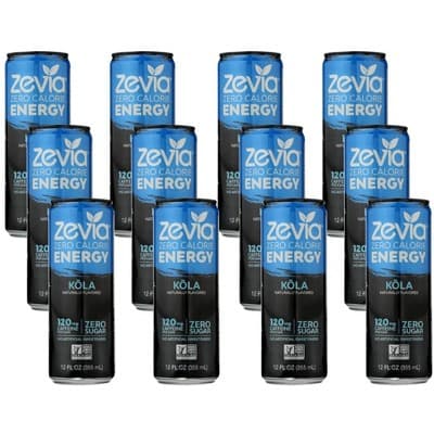 Zevia Zero Calorie Kola Energy Drink