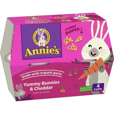 Annie&#39;S Yummy Bunny Macaroni &#38; Cheese Cups