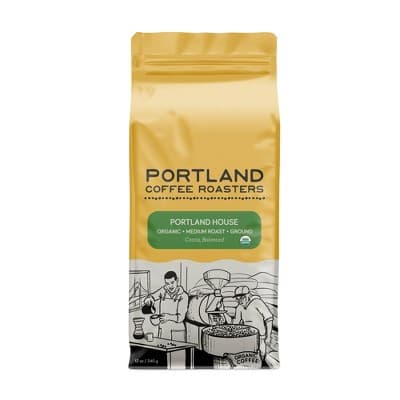 Organic Portland Coffee Roasters House Medium Roast Ground Coffee