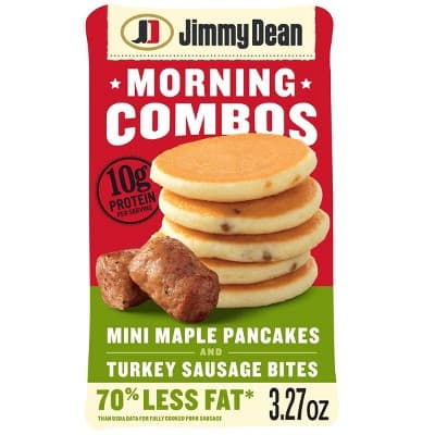 Jimmy Dean Morning Combo Maple Pancake Turkey Sausage