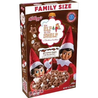 Kellogg'S The Elf On The Shelf Hot Cocoa Cereal