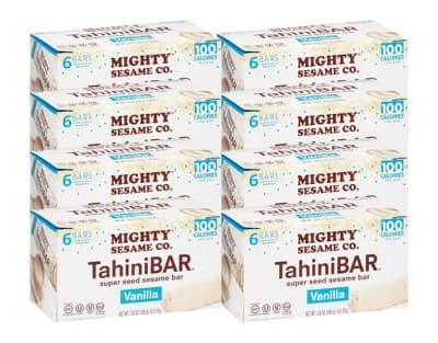 Mighty Sesame Co. Vanilla Tahini Bar