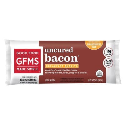 Good Food Made Simple All Natural Bacon, Egg & Cheese Breakfast  Burrito