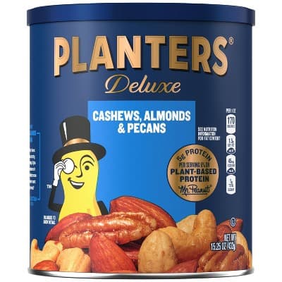 Planters Select Cashews, Almonds & Pecans Deluxe Mix Nuts
